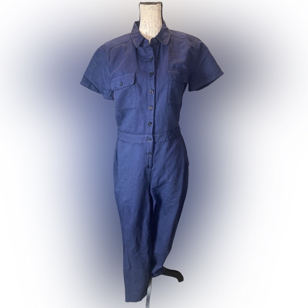 Outerknown Deep Blue Women's Jumpsuit